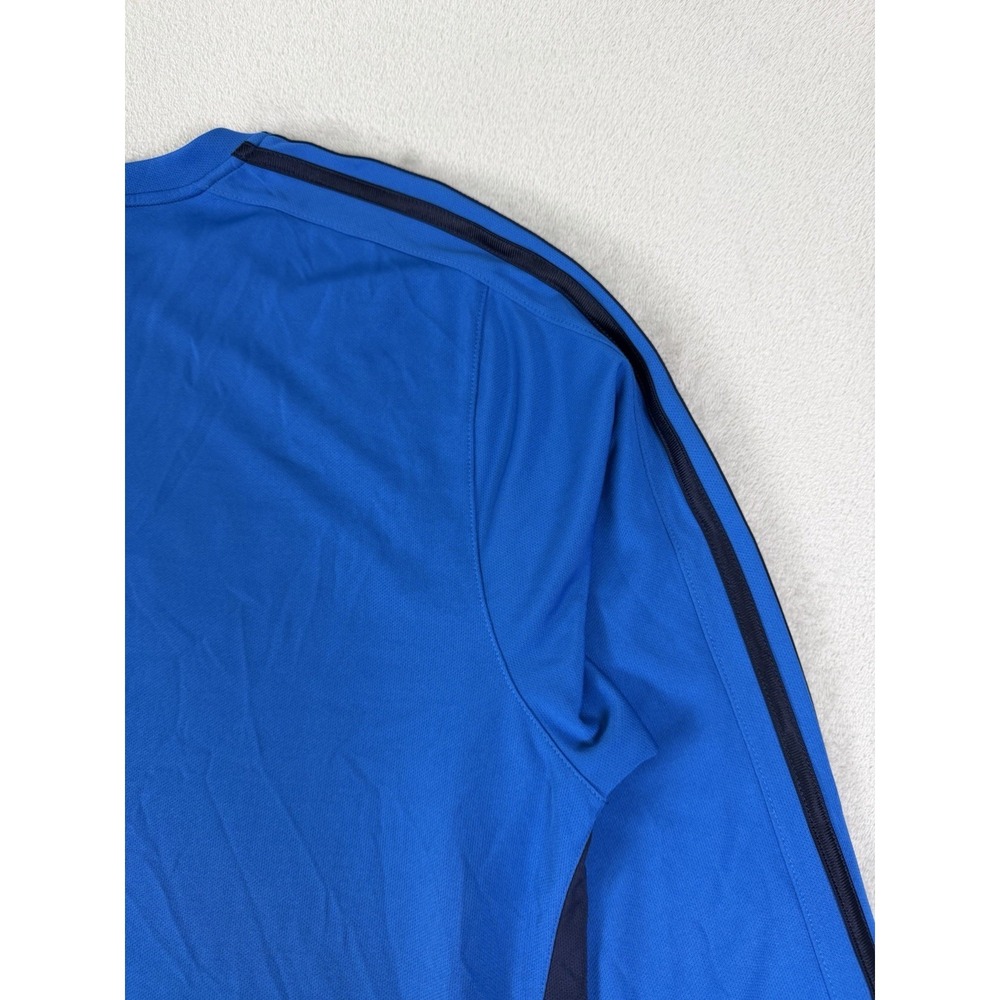 Adidas Dallas Mavericks NBA Long Sleeve Performance Shirt XL Blue Basketball - Picture 14 of 16